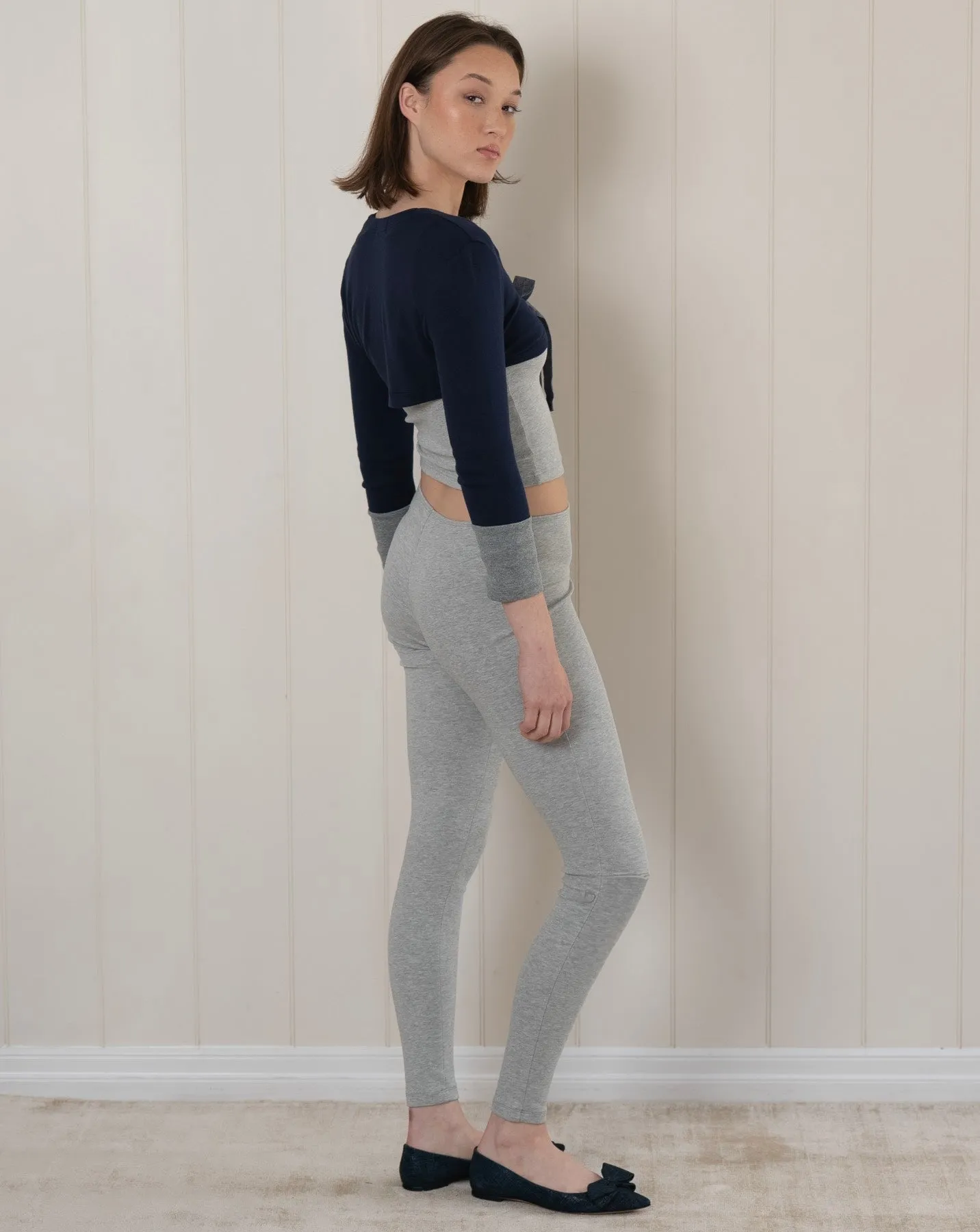 Gather Legging - Grey