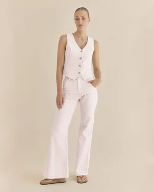 Giovanna Corduroy Pant - Rosewater