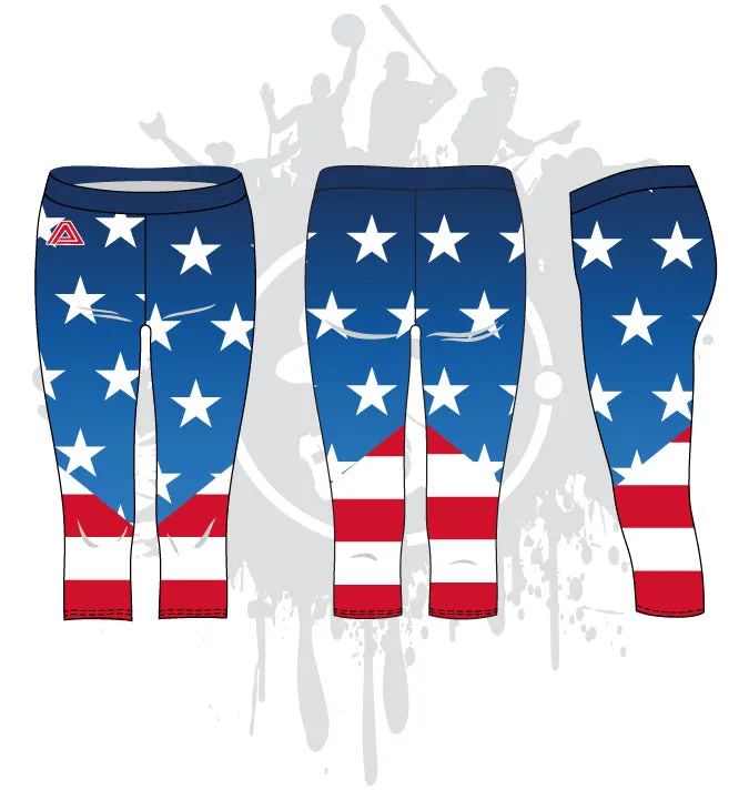 God Bless America Women's Leggings