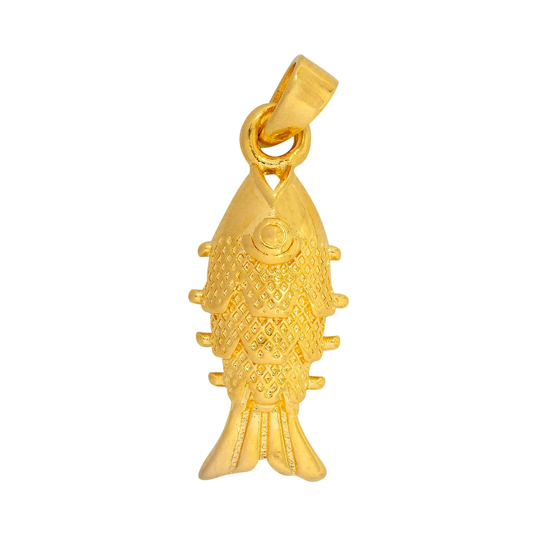 Golden Fish Pendant PGLT28-07