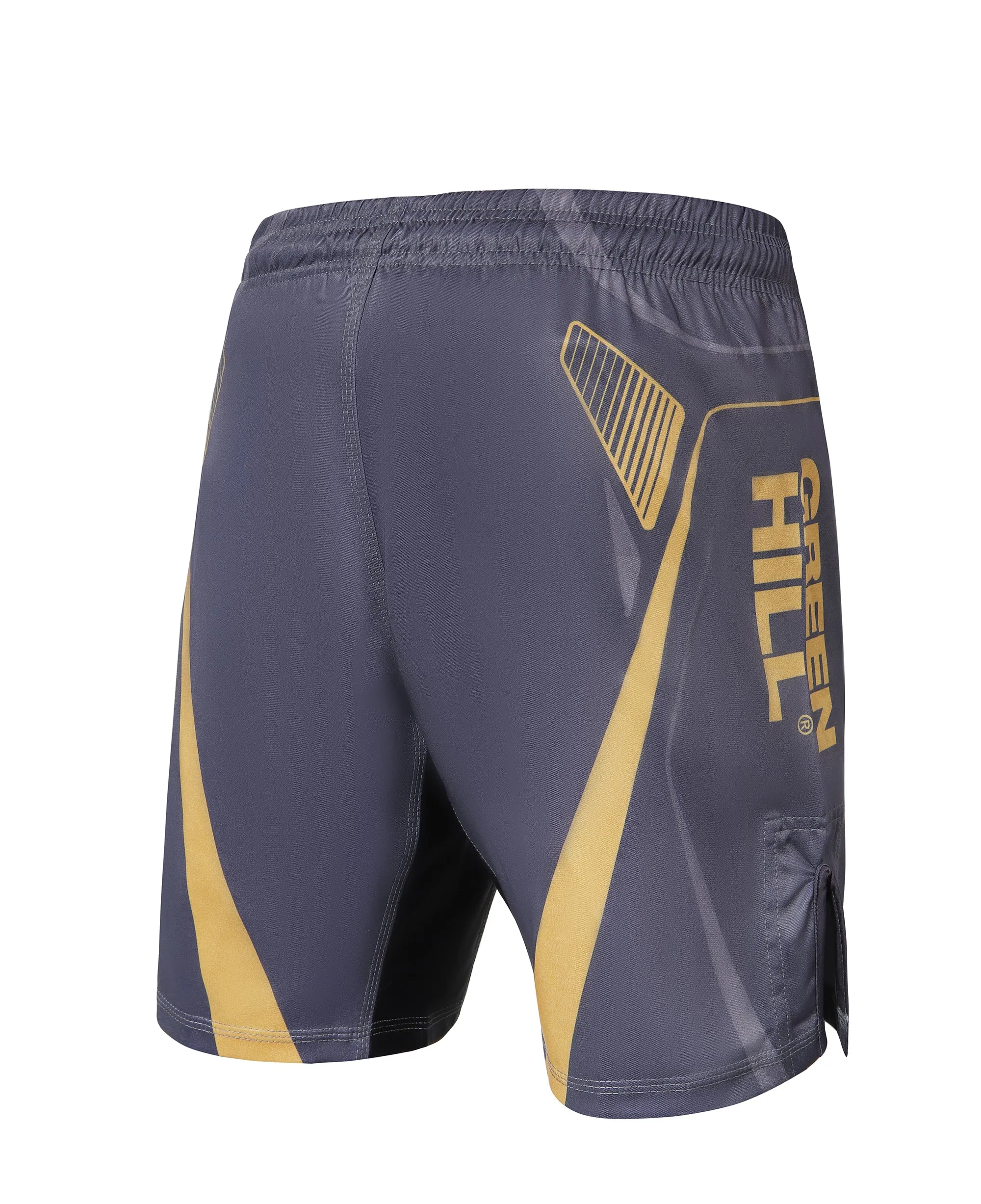 GREEN HILL New MMA Shorts Grey 2023