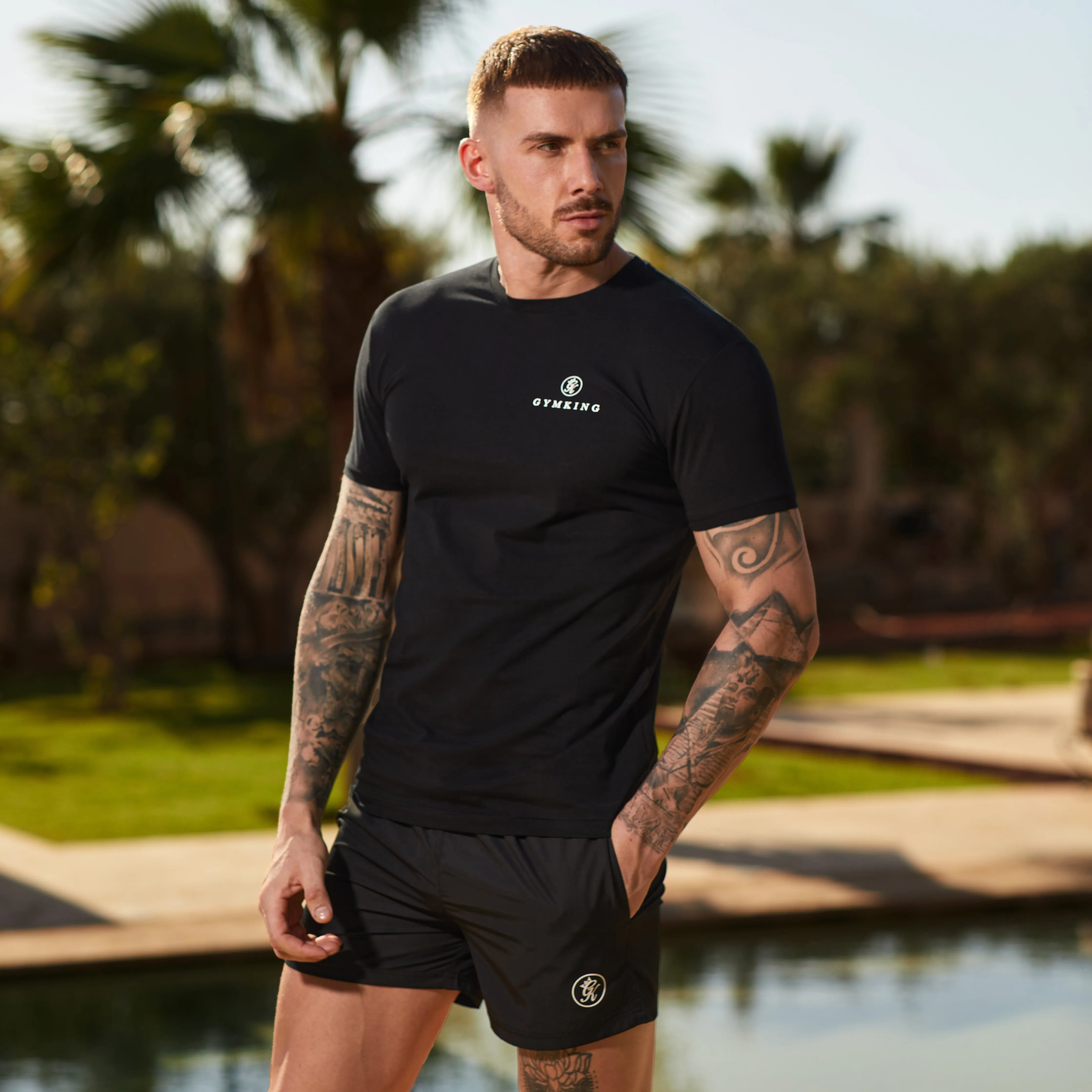 Gym King Pro Classic Tee - Black