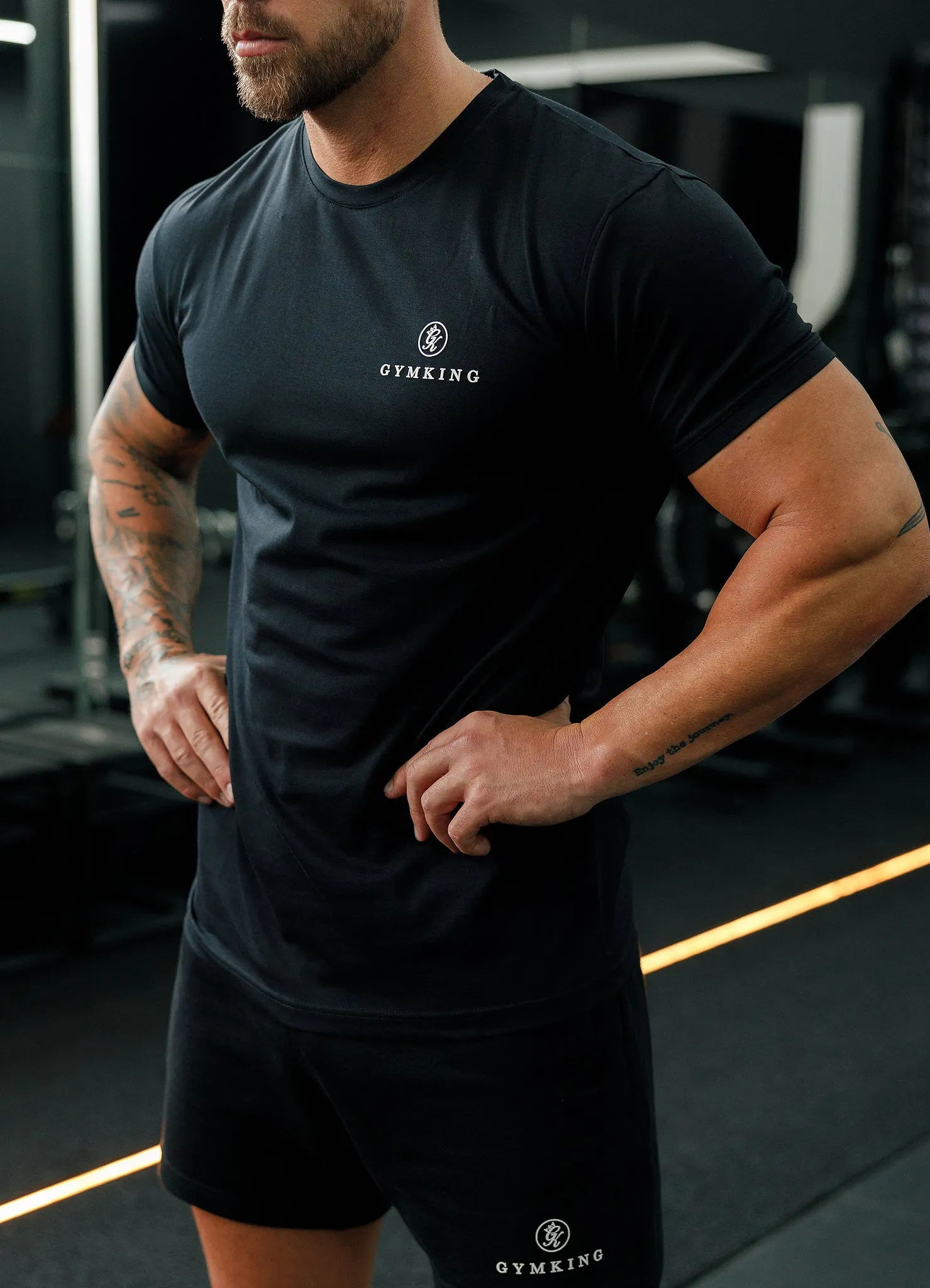 Gym King Pro Classic Tee - Black