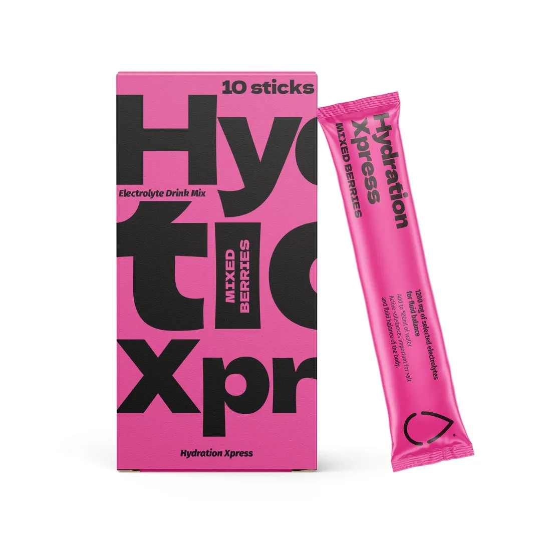 Hydration Xpress Electrolytes   6 Vitamins Boost (30 Sticks)