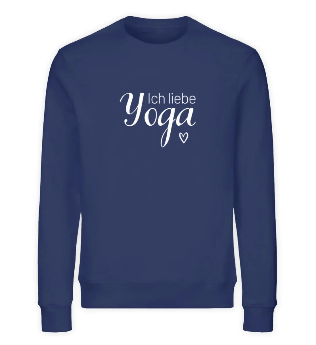 Ich liebe Yoga Bio Sweatshirt Unisex