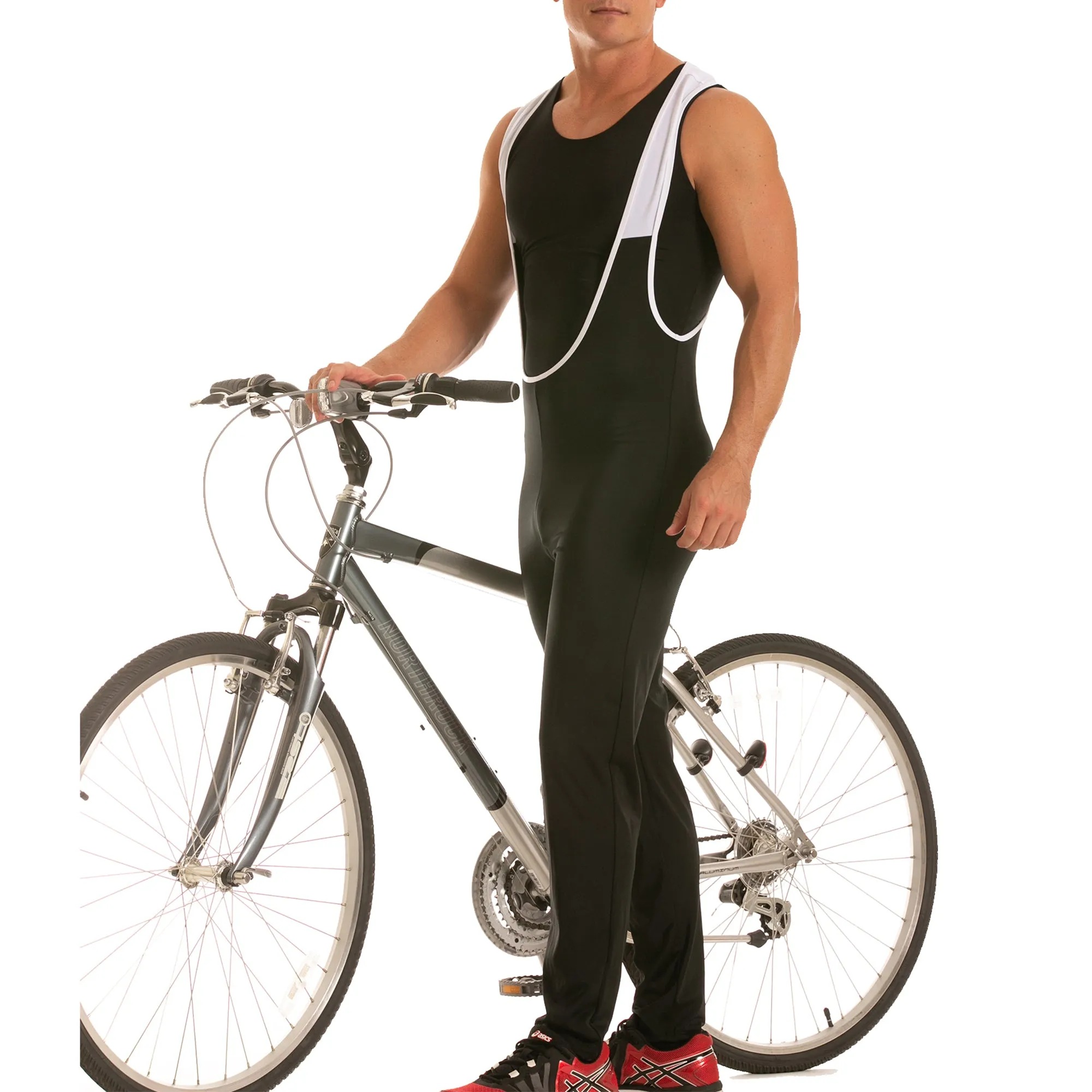 Insta Slim Cycling Compression Pull-On Bib Pant MBS202