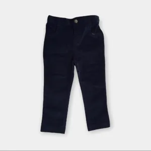 JoJo Maman Bebe Navy Blue Corduroy Pants 2-3