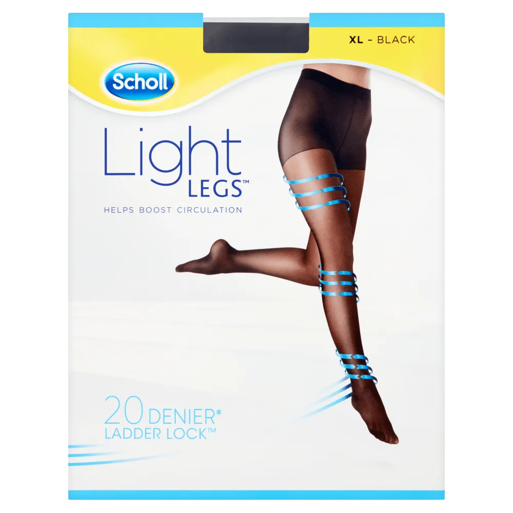 Light Legs - 20 Den (Black)