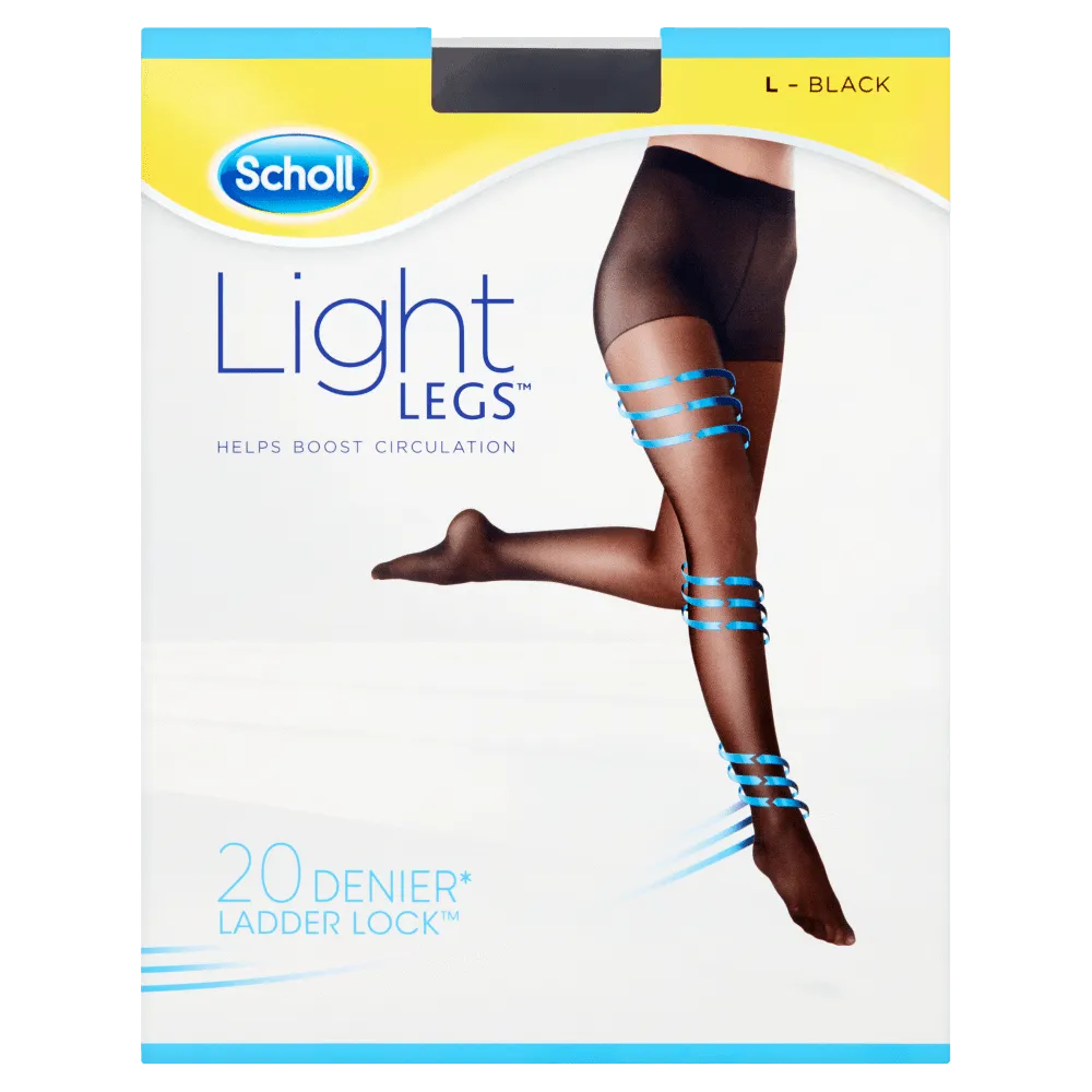 Light Legs - 20 Den (Black)