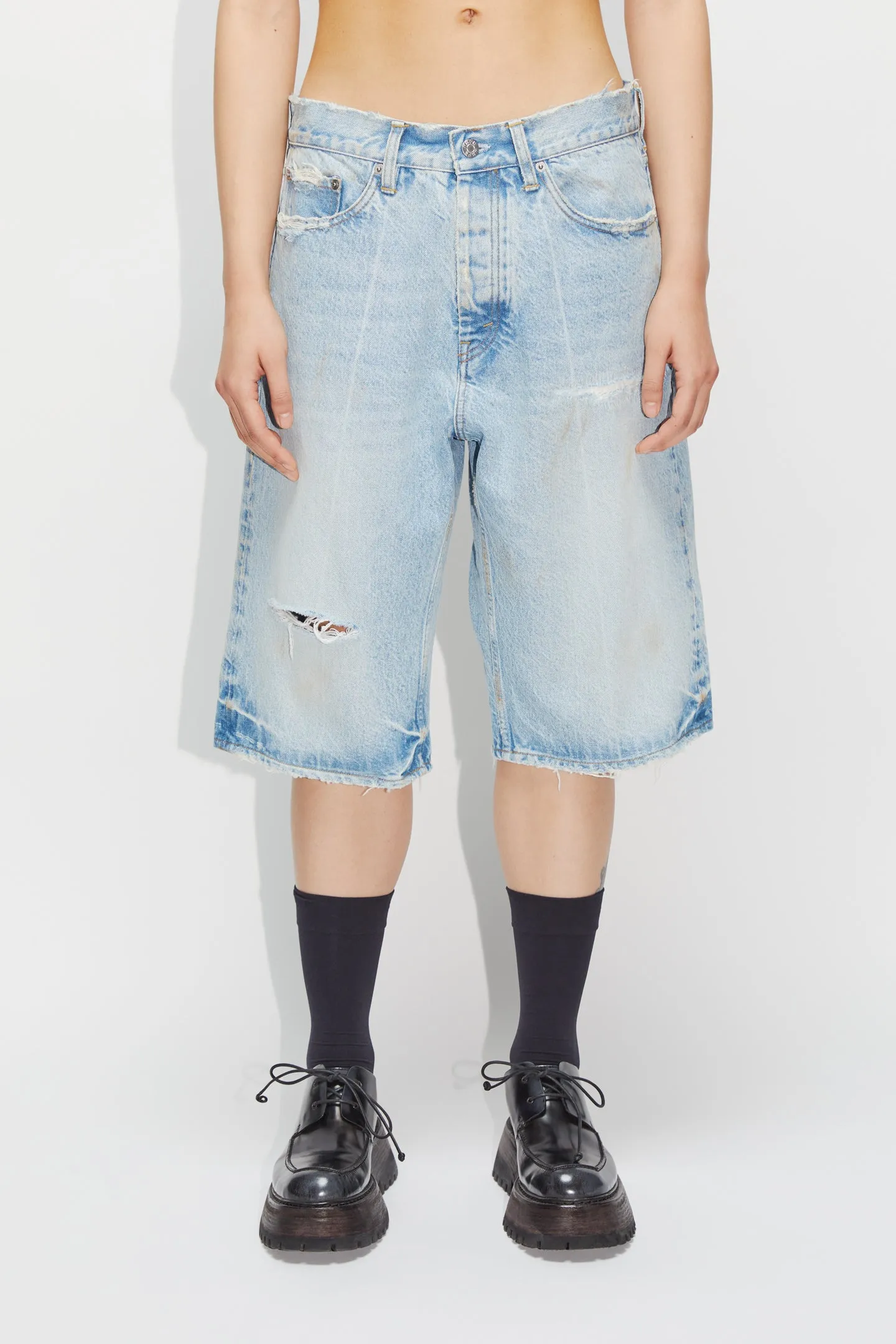 Loose-fit Jeans Shorts