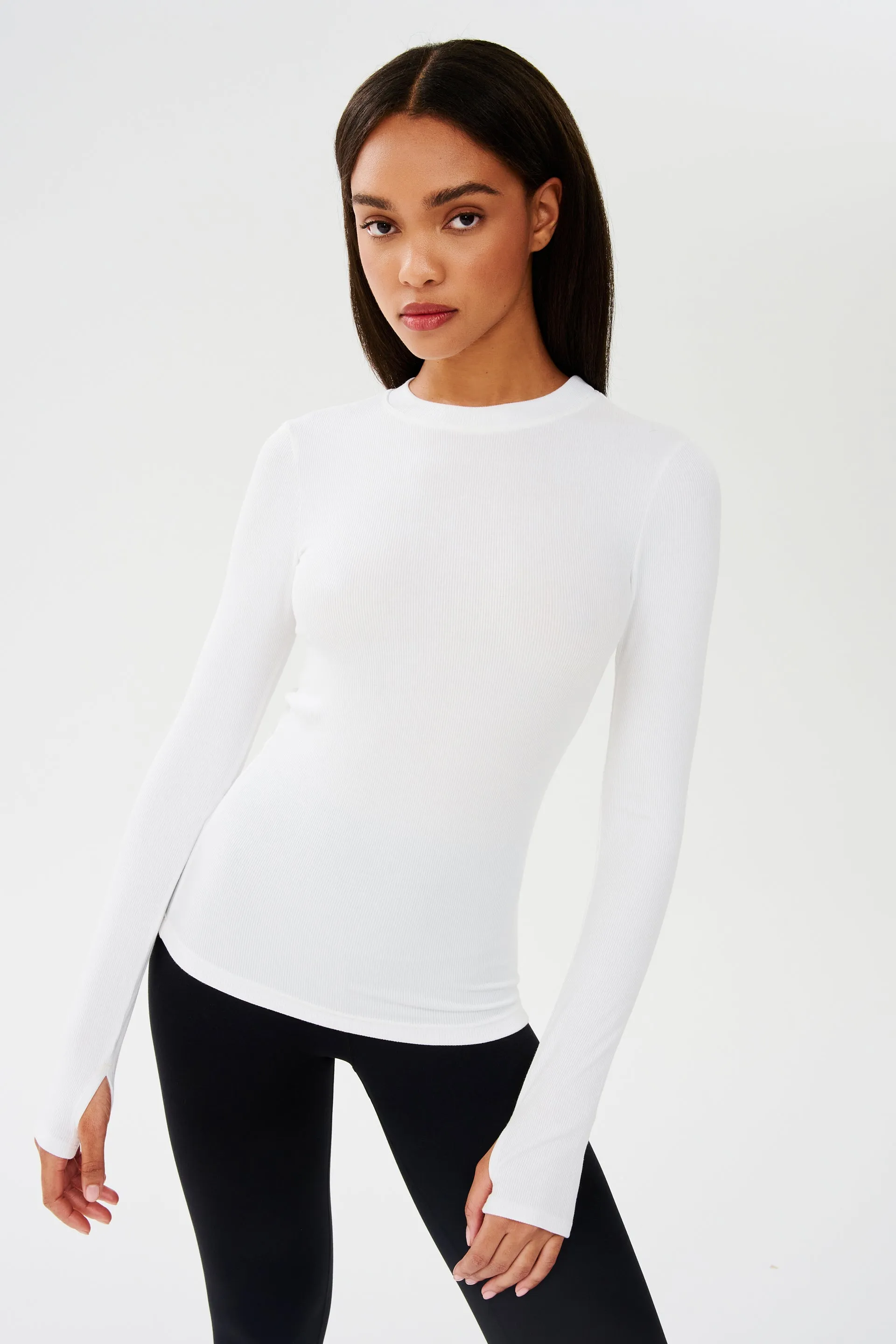 Louise Rib Long Sleeve