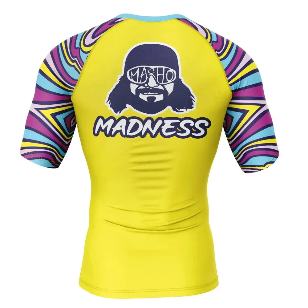 Macho Man Randy Savage 'The Cream Of The Crop' Short Sleeve Compression Rashguard