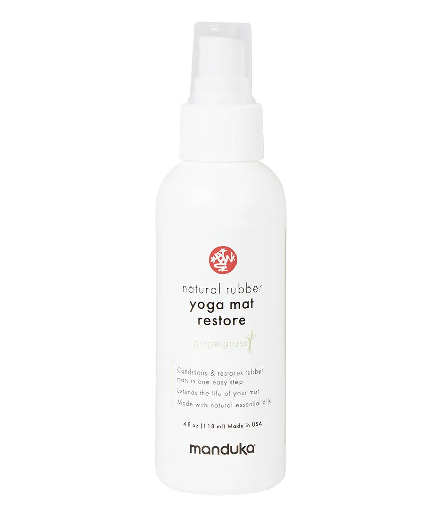 Manduka Natural Rubber Restore Yoga Mat Wash Cleaner - 4oz (118ml)