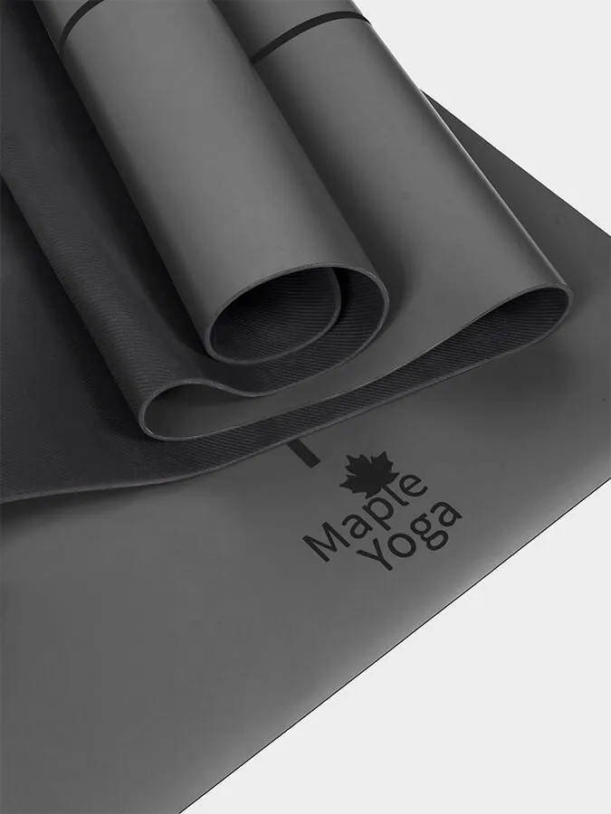 Maple Yoga The Grip Alignment Drop Yoga Mat 4mm