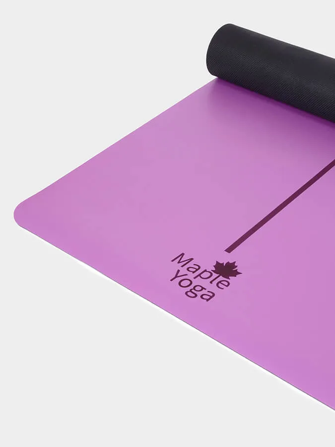 Maple Yoga The Grip Alignment Drop Yoga Mat 4mm