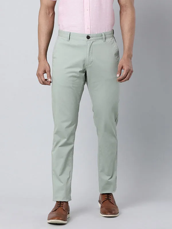 Men Brooklyn Fit Cotton Stretch Trouser