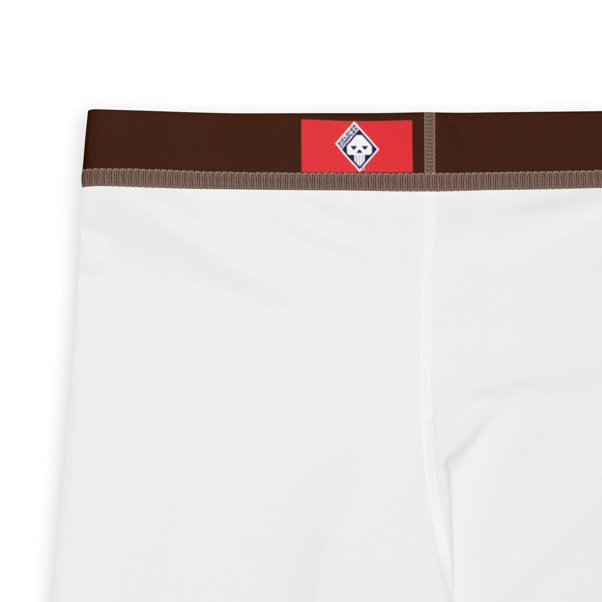 Men's Athletic Workout Leggings For Jiu Jitsu 006 - Chocolate