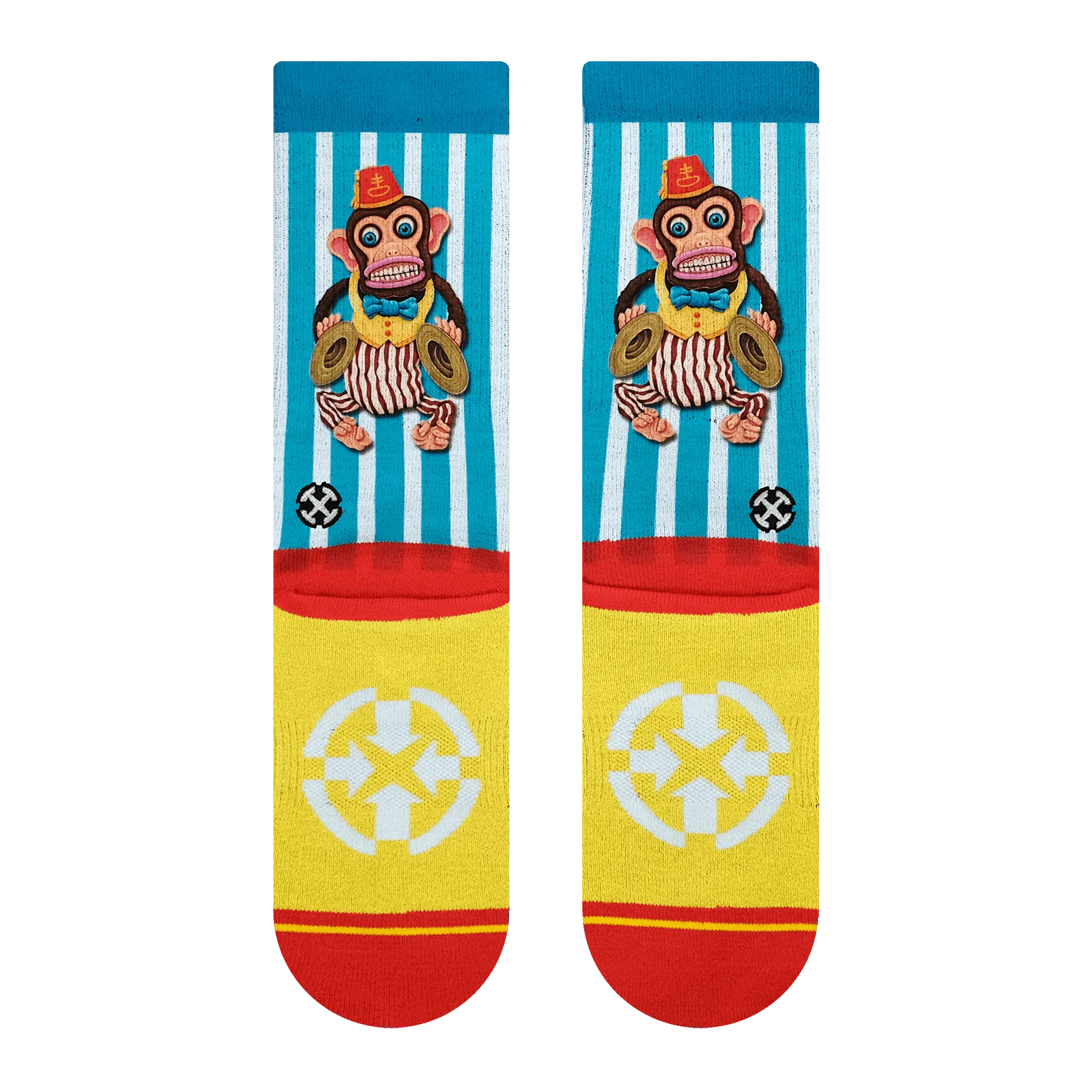 Merge4 Dirk Hays Banging Monkey Crew Socks