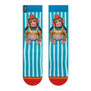 Merge4 Dirk Hays Banging Monkey Crew Socks