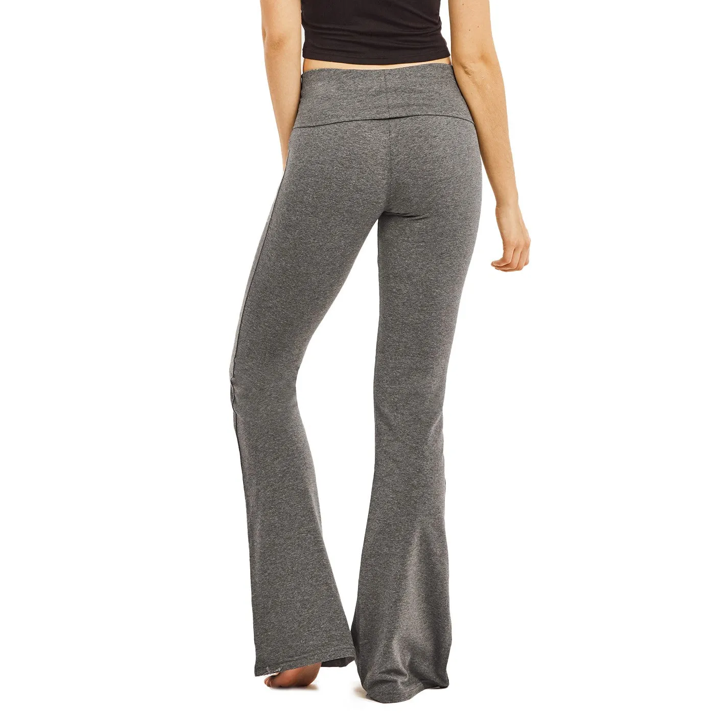 MOPAS LADIES YOGA PANTS (YP1000_CH/GR)