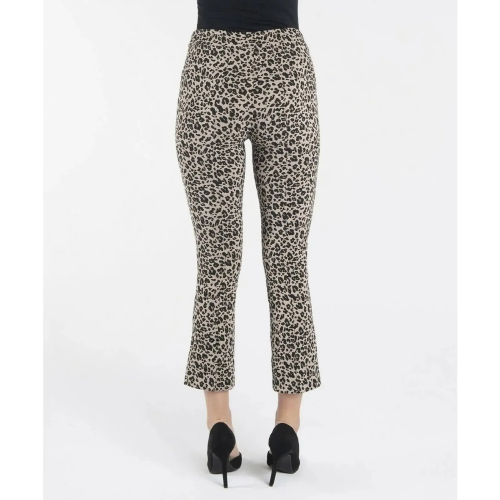 Nannette Lepore Pull On Slim Ankle Pants with Front Ankle Slits