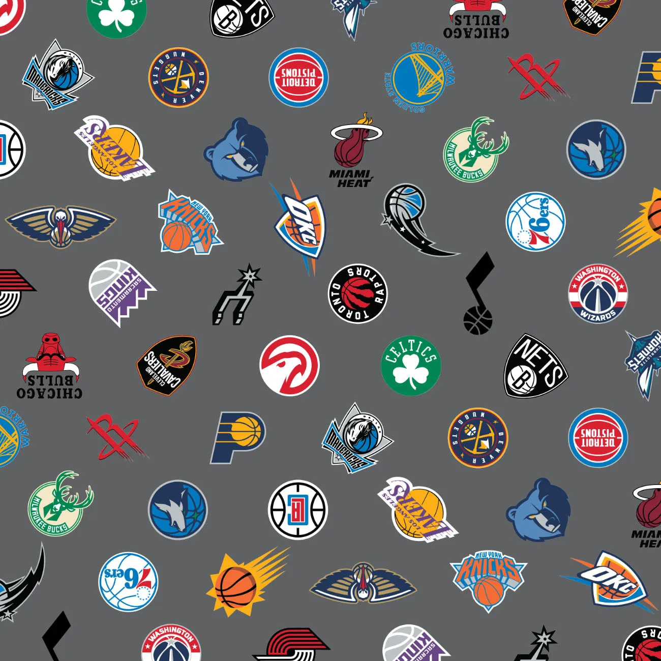 NBA All Teams Logo Toss