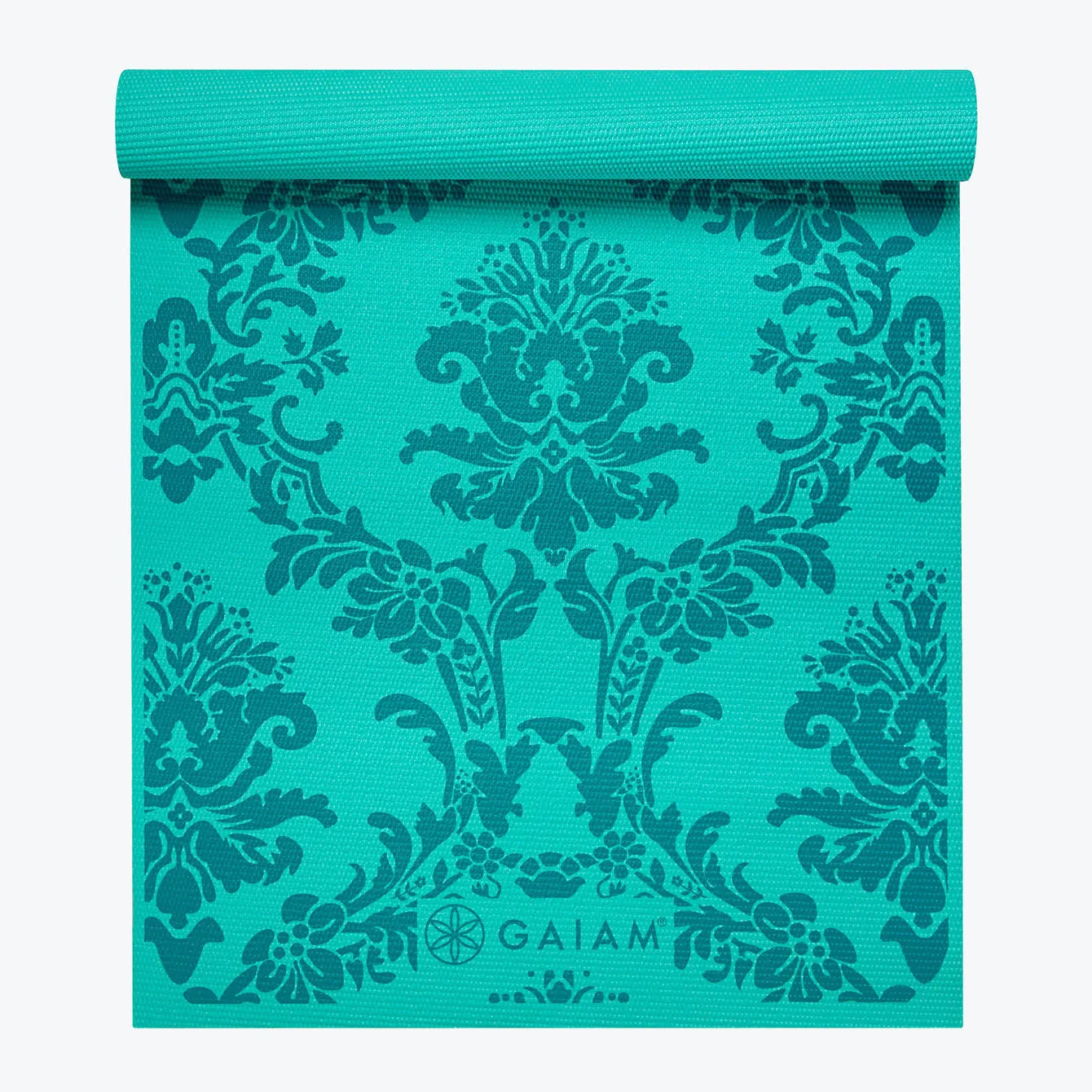 Neo-Baroque Print Yoga Mat Blue (3mm)