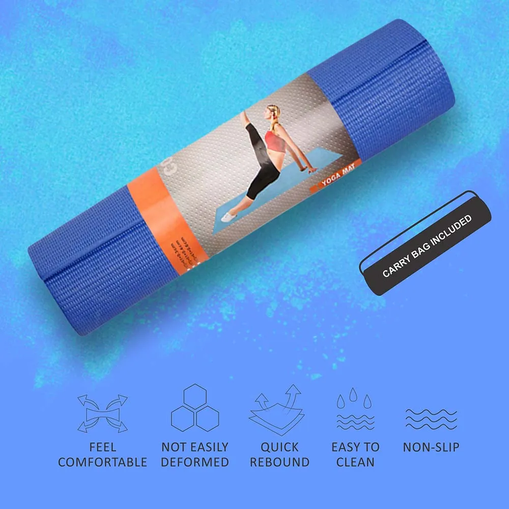 Nivia Yoga Mat Pvc Single Layer