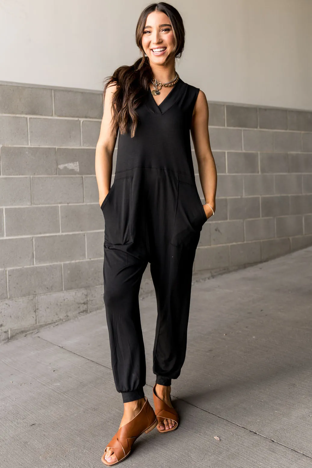 Noah Jumpsuit - Black