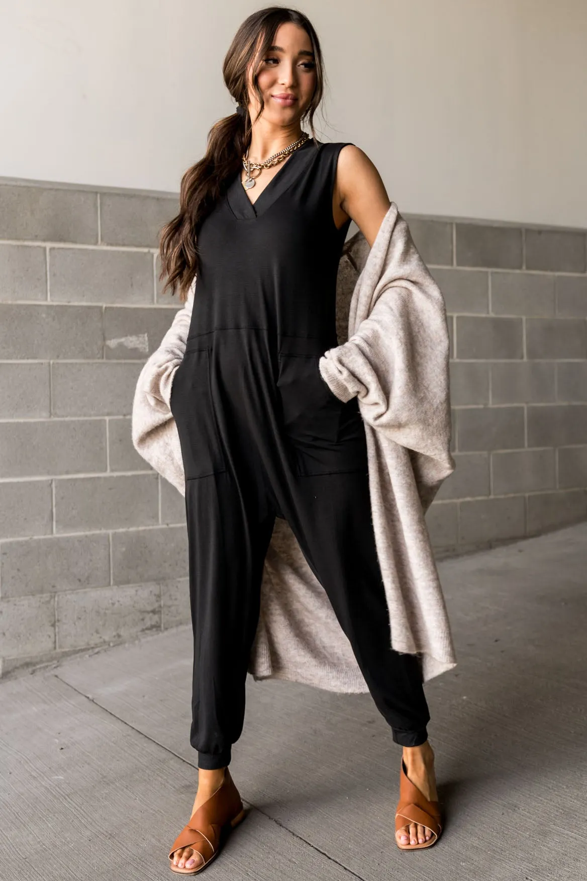 Noah Jumpsuit - Black