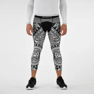 Oceanic Warrior Compression 3/4 tights / leggings