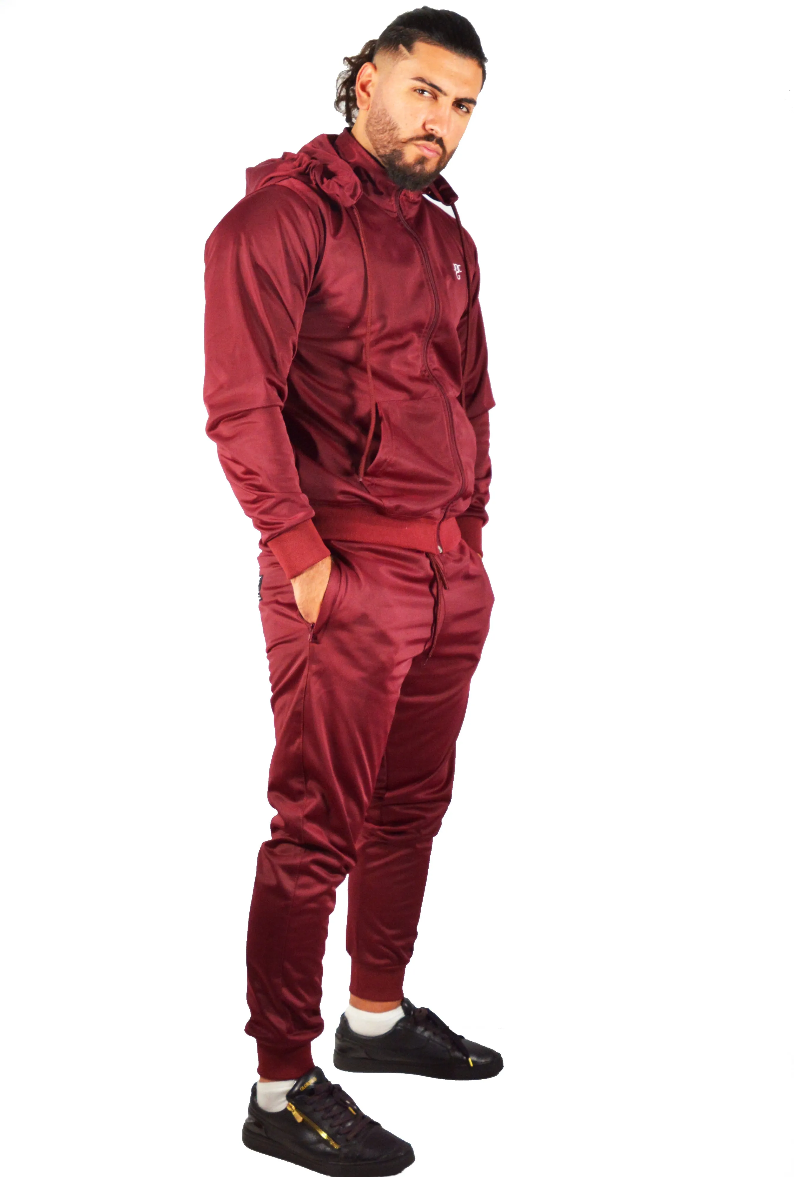 OG-1 Sports Detach Tracksuit burgundy