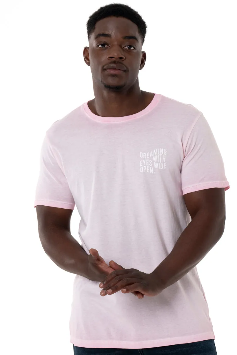 Organic Dye T-Shirt _ 143618 _ Pink