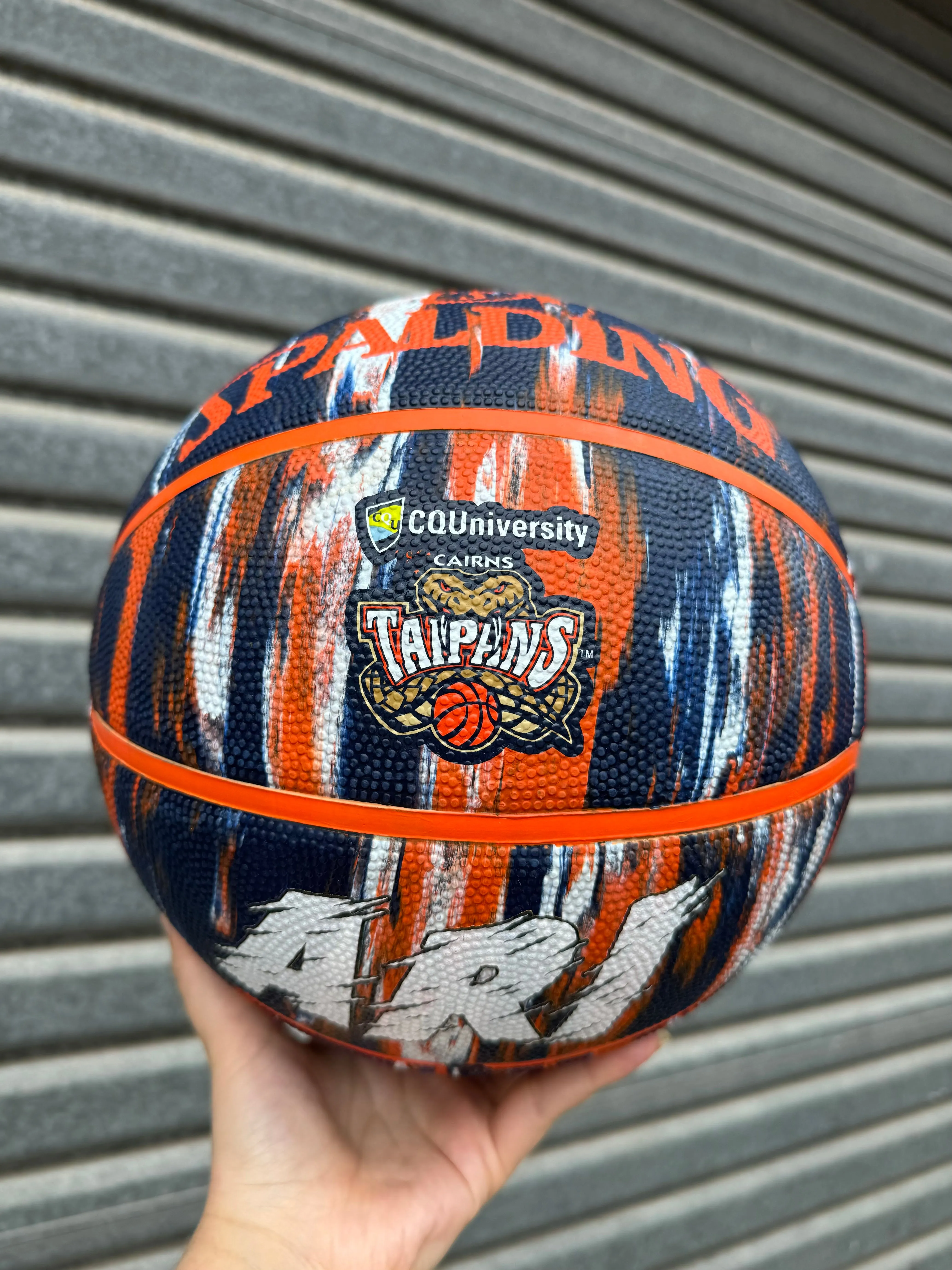 Personalised NBL Official Cairns Taipans Team Basketball (Size 7)