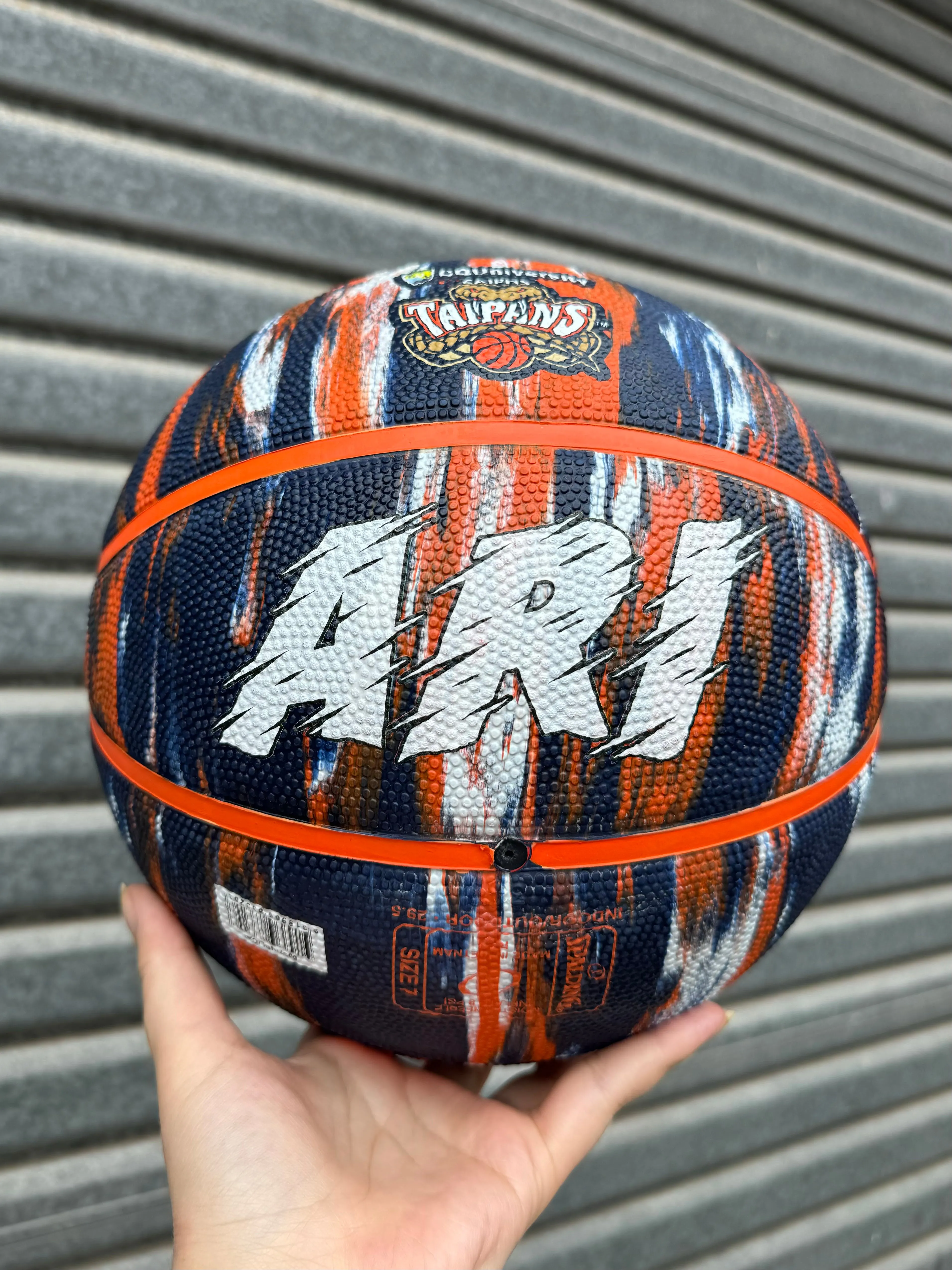 Personalised NBL Official Cairns Taipans Team Basketball (Size 7)