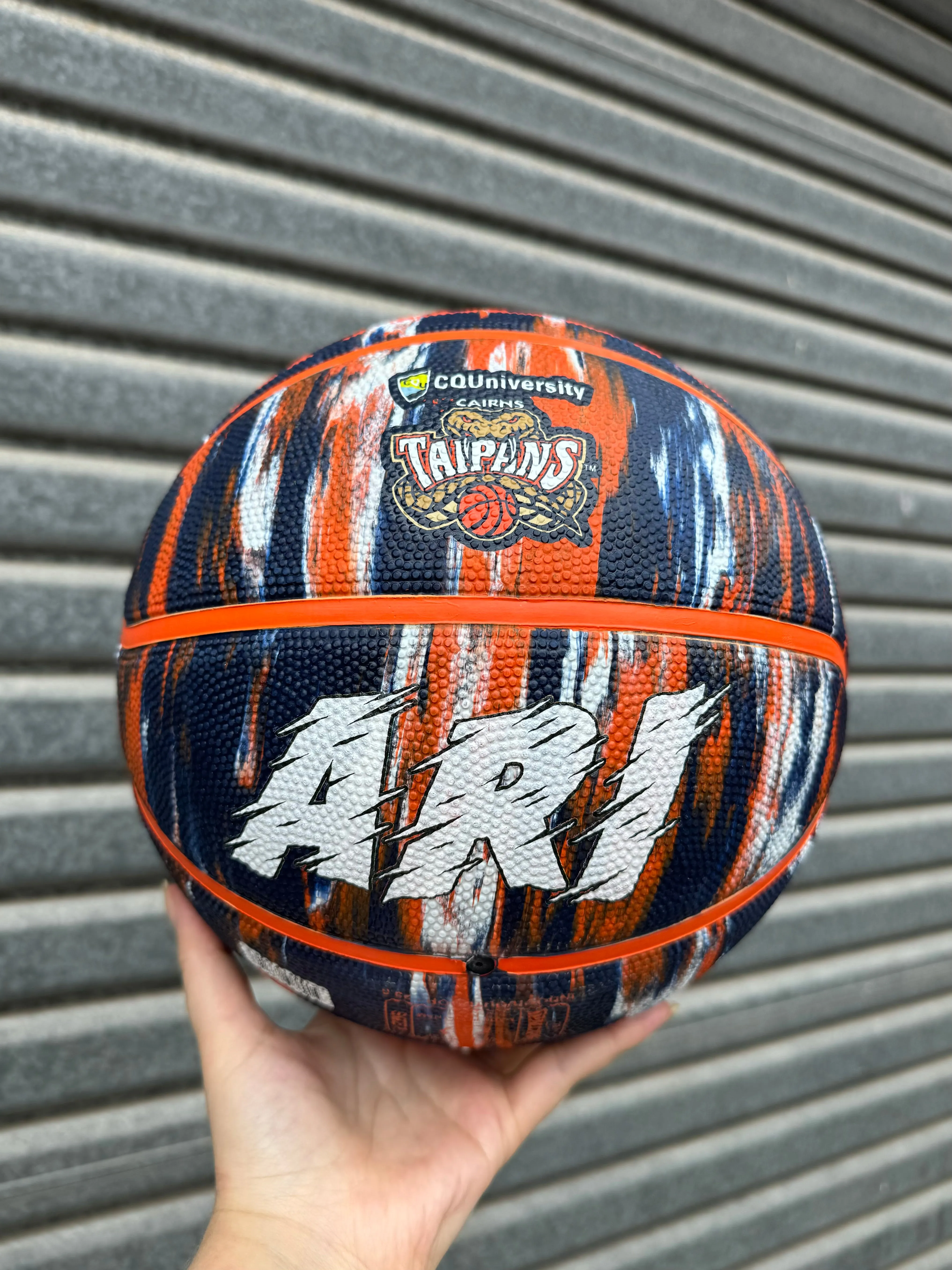 Personalised NBL Official Cairns Taipans Team Basketball (Size 7)