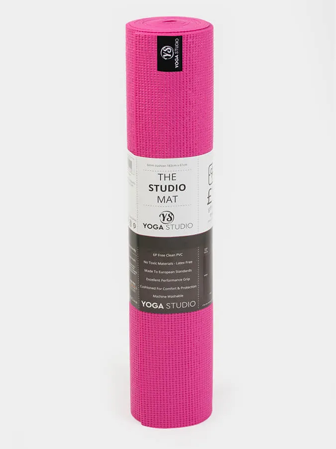 Personalised Yoga Mat 6mm With Custom Design - Pink