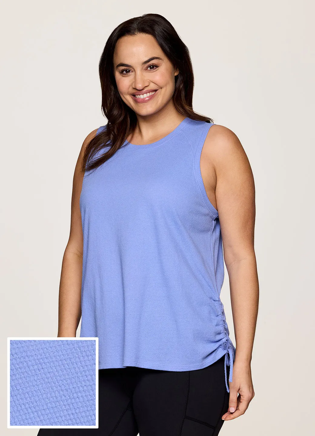 Plus Day Dreamer Ruched Tank