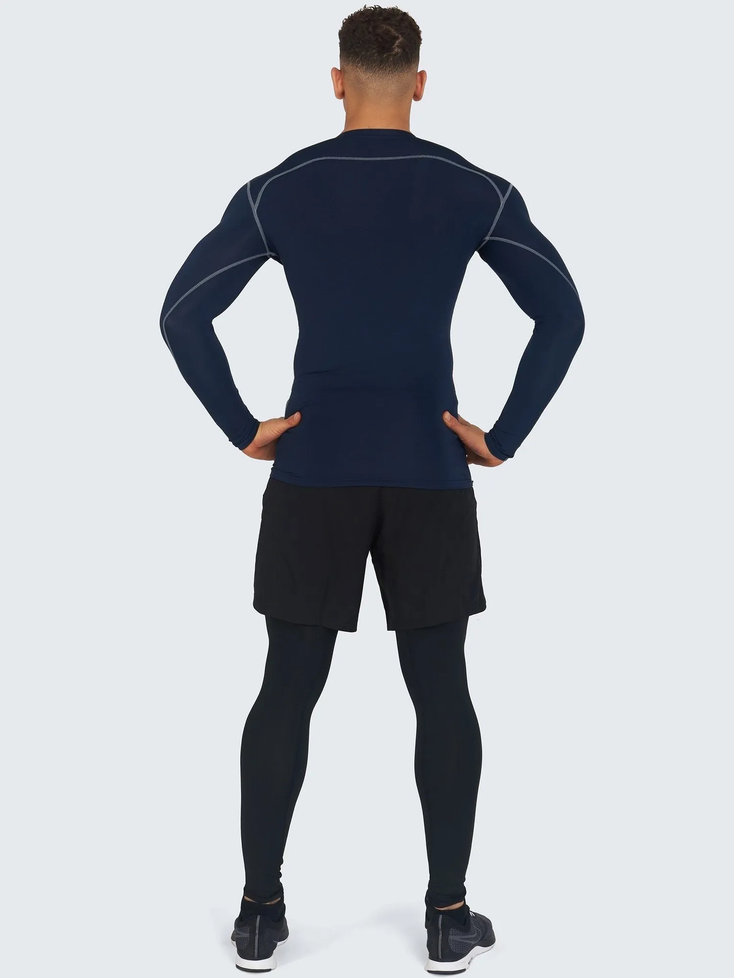 Pro Performance Compression Base Layer Long Sleeve Crew Neck For Men