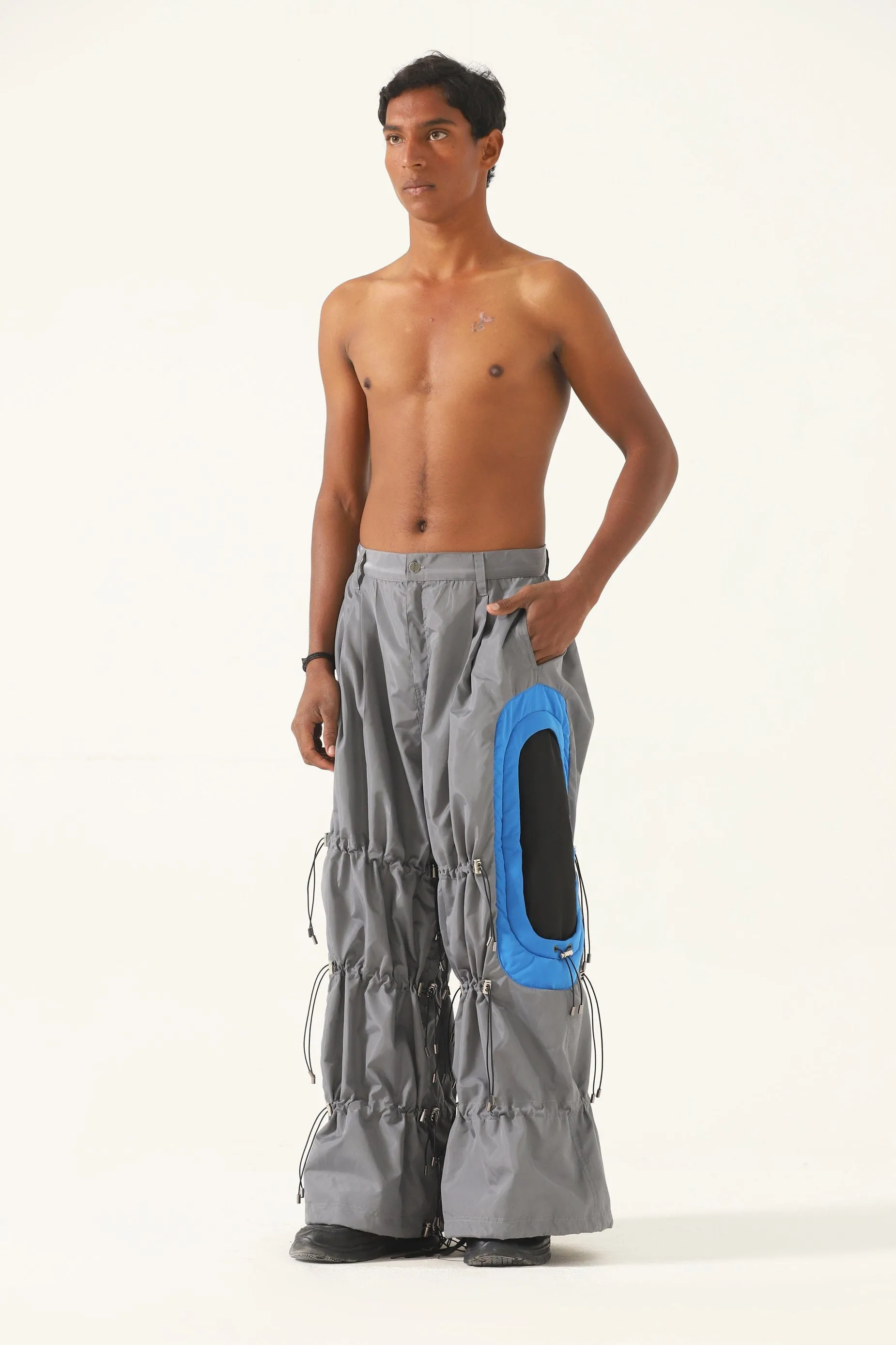 "MONZA" NYLON PANTS