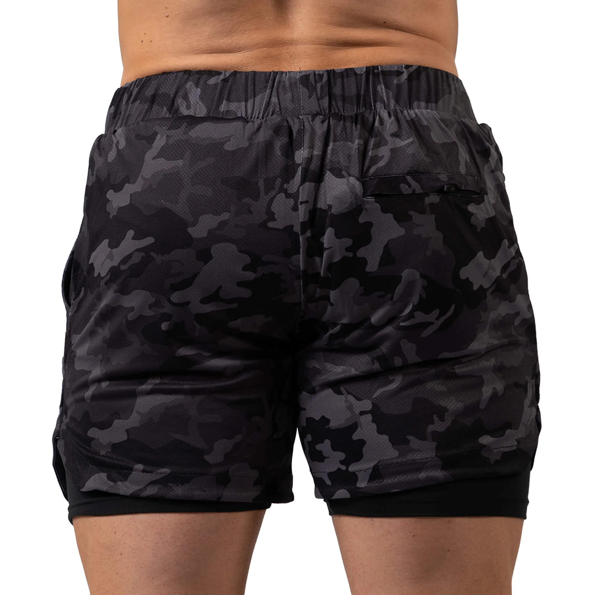 React Training Shorts - Midnight Camo