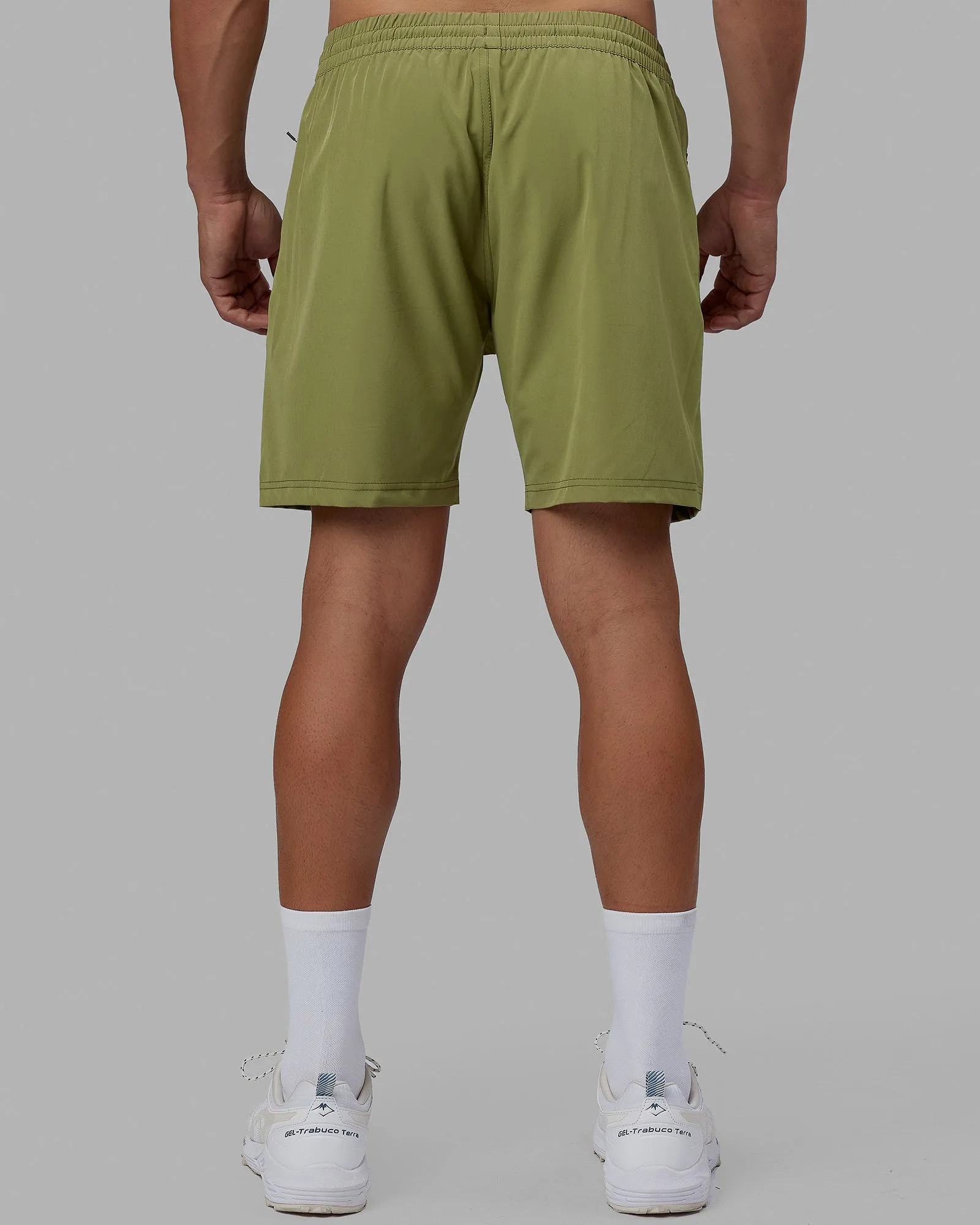 Rep 7" Performance Shorts - Moss Stone-Lime