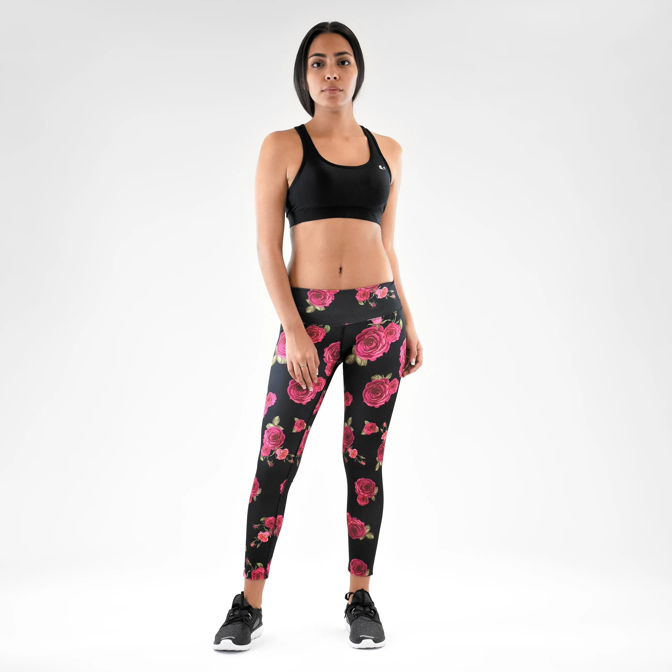 Roses Yoga Pants