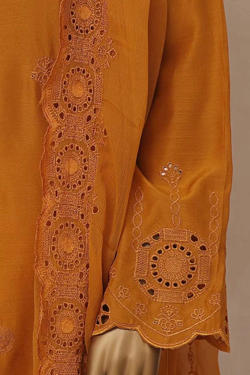 Sada Bahar Viscose Chikankari 3 Piece Suit SBA54