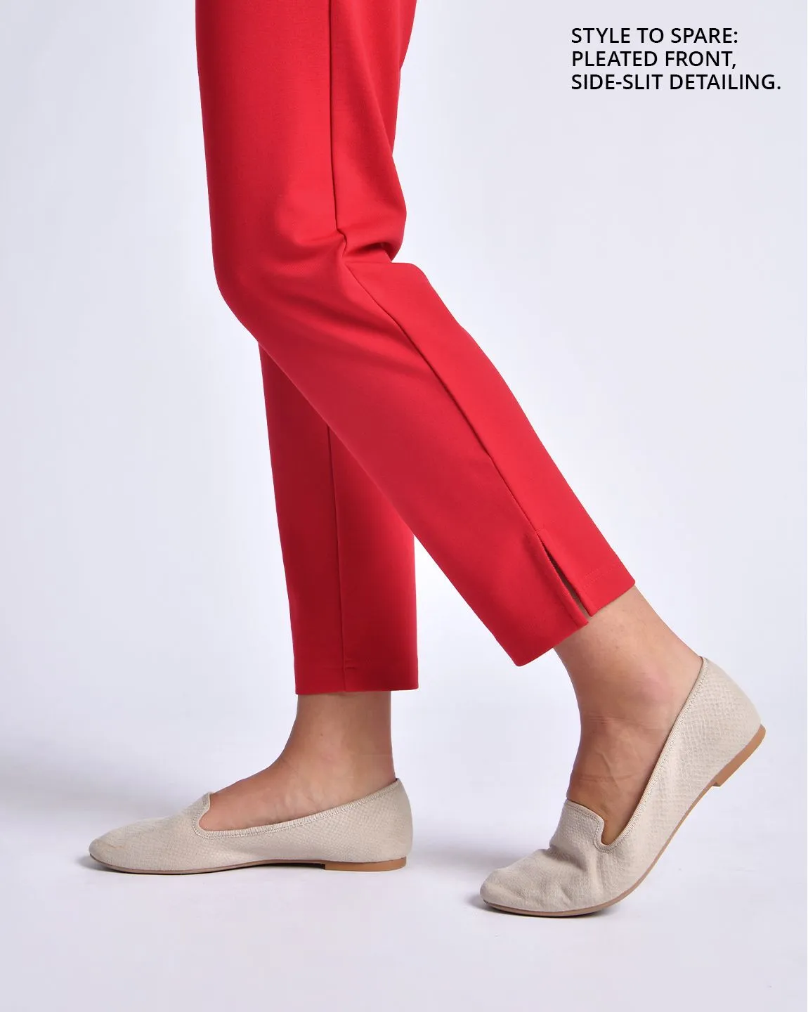 Skinny-Leg | SoHo Joggers (Poinsettia)