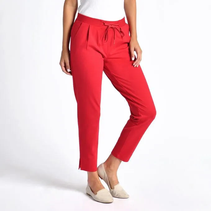 Skinny-Leg | SoHo Joggers (Poinsettia)