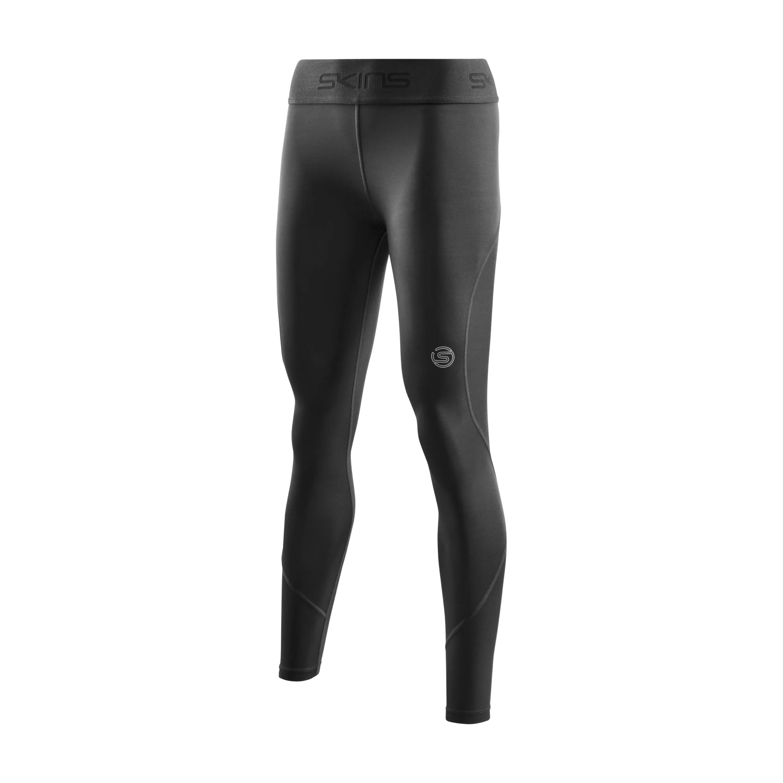 SKINS SERIES-2 WOMEN'S LONG TIGHTS BLACK