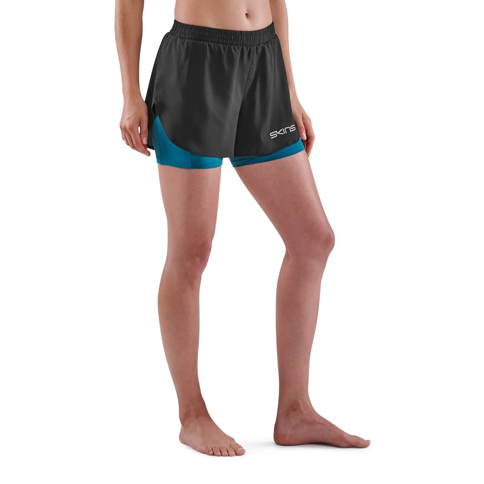 SKINS SERIES-3 WOMEN'S X-FIT SHORTS BLACK