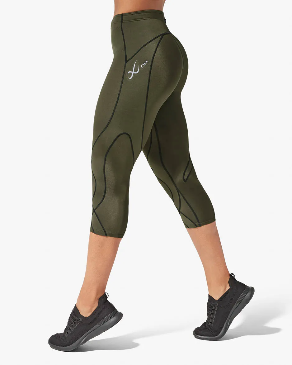 Stabilyx Joint Support 3/4 Compression Tight: Women's Forest Night