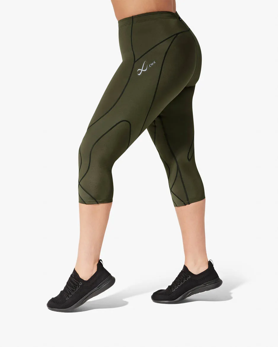 Stabilyx Joint Support 3/4 Compression Tight: Women's Forest Night